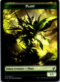 PLANT // SNAKE DOUBLE-SIDED TOKEN 17 // 20 TOKEN MAGIC: THE GATHERING MP