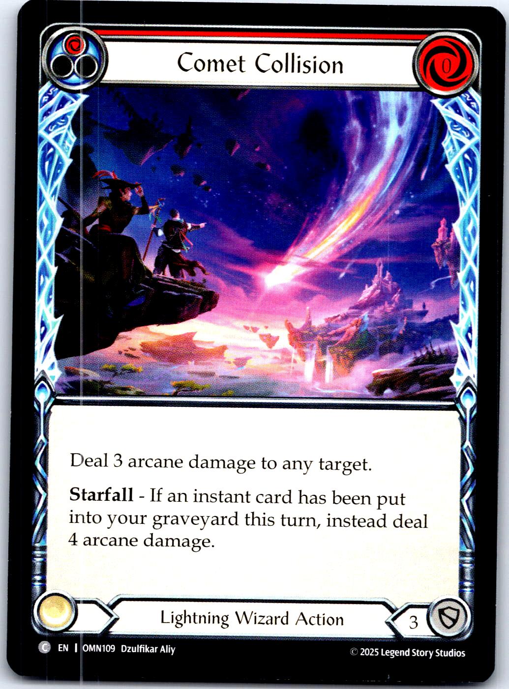 COMET COLLISION (RED) OMN109 C FLESH AND BLOOD MP