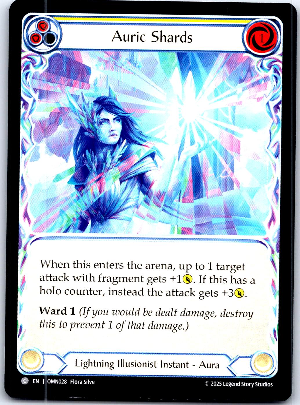 AURIC SHARDS (YELLOW) OMN028 C FLESH AND BLOOD MP