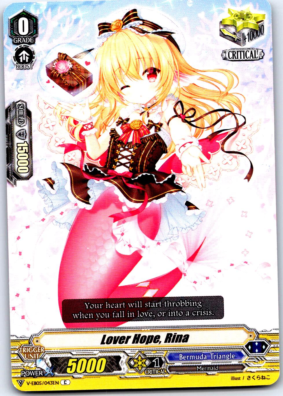 LOVER HOPE, RINA V-EB05/043EN C CARDFIGHT!! VANGUARD MP