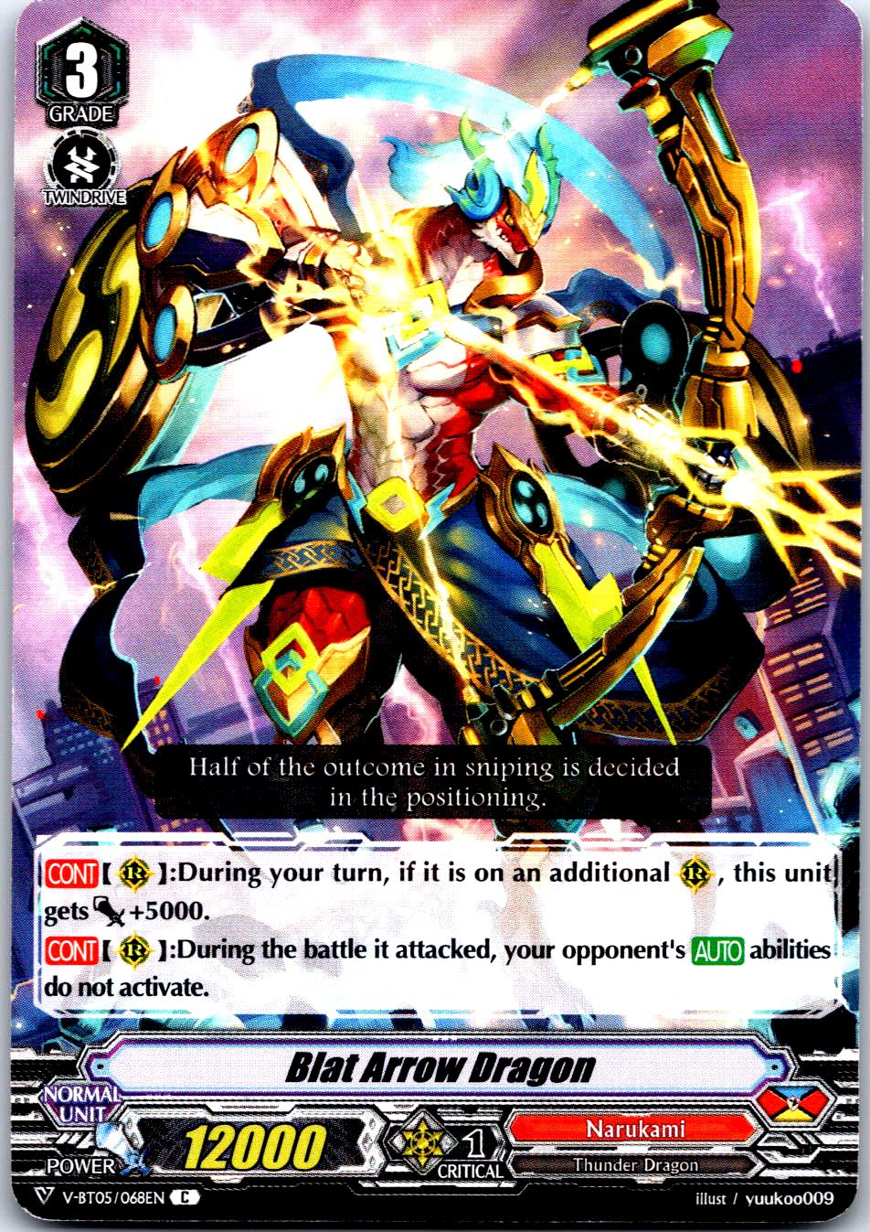 BLAT ARROW DRAGON V-BT05/068EN C CARDFIGHT!! VANGUARD MP
