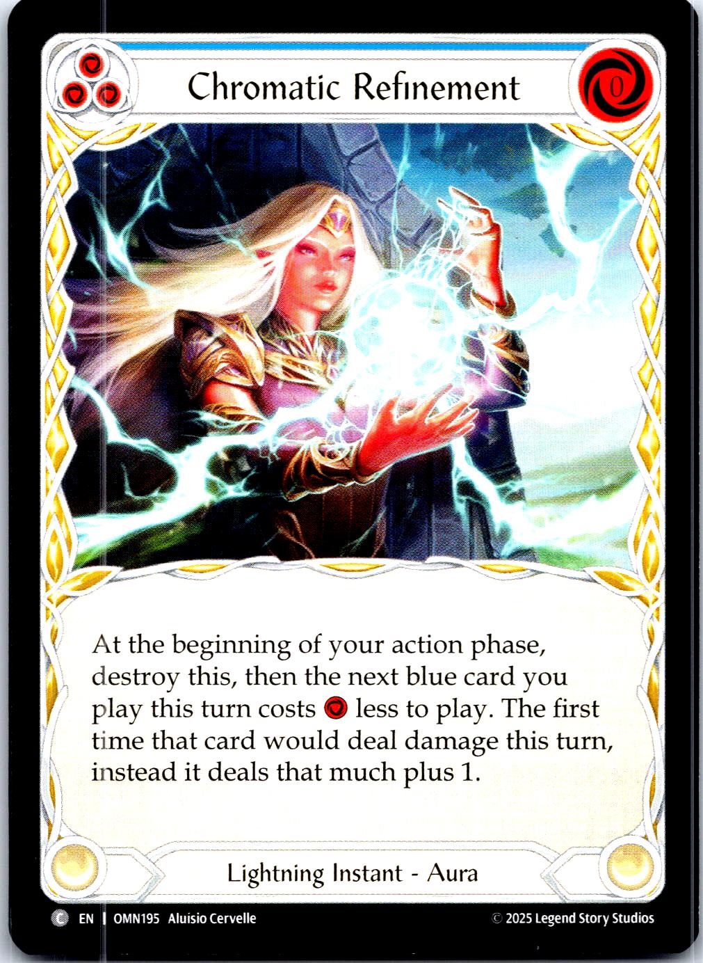 CHROMATIC REFINEMENT (BLUE) OMN195 C FLESH AND BLOOD MP