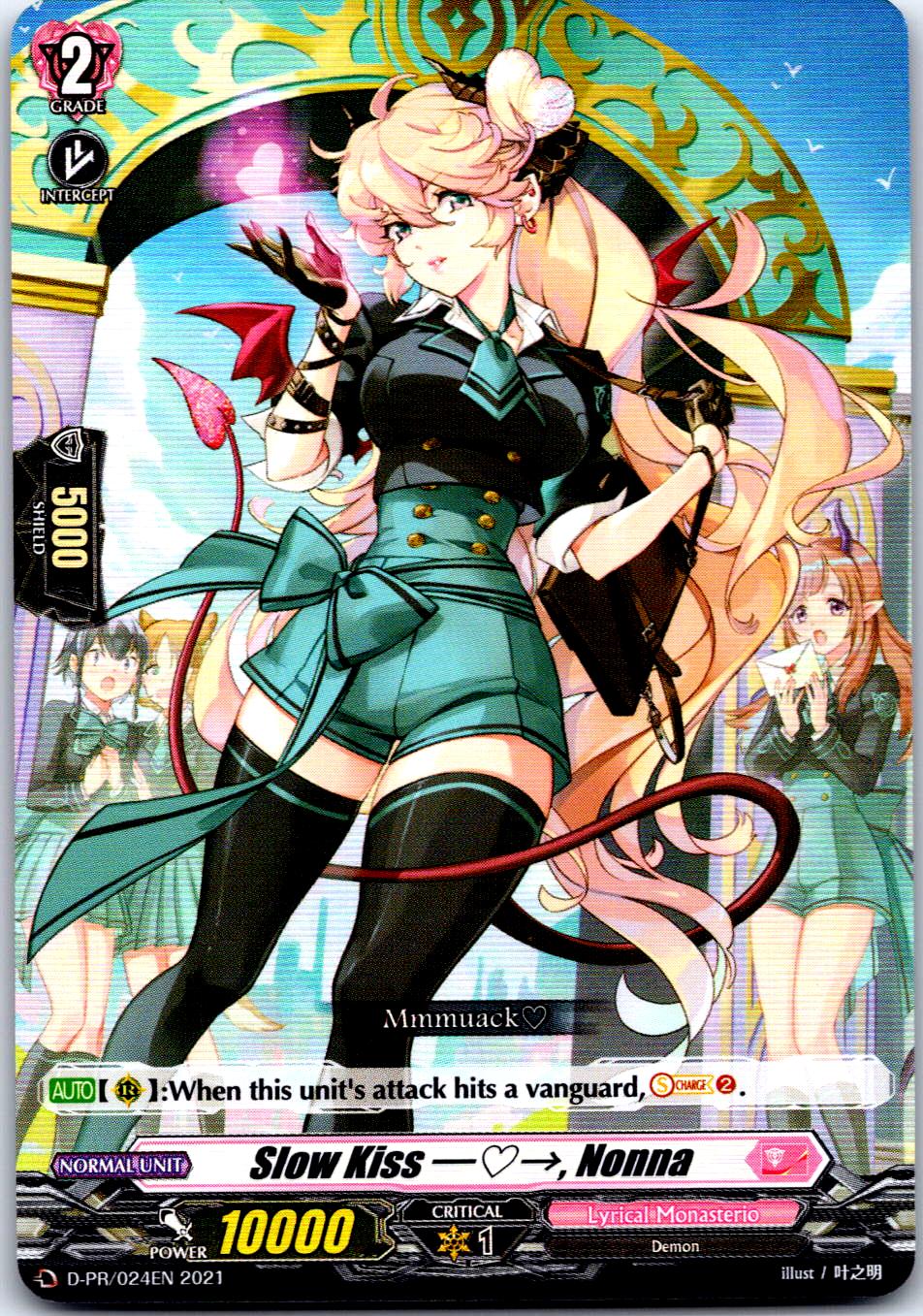SLOW KISS, NONNA D-PR/024EN P CARDFIGHT!! VANGUARD MP