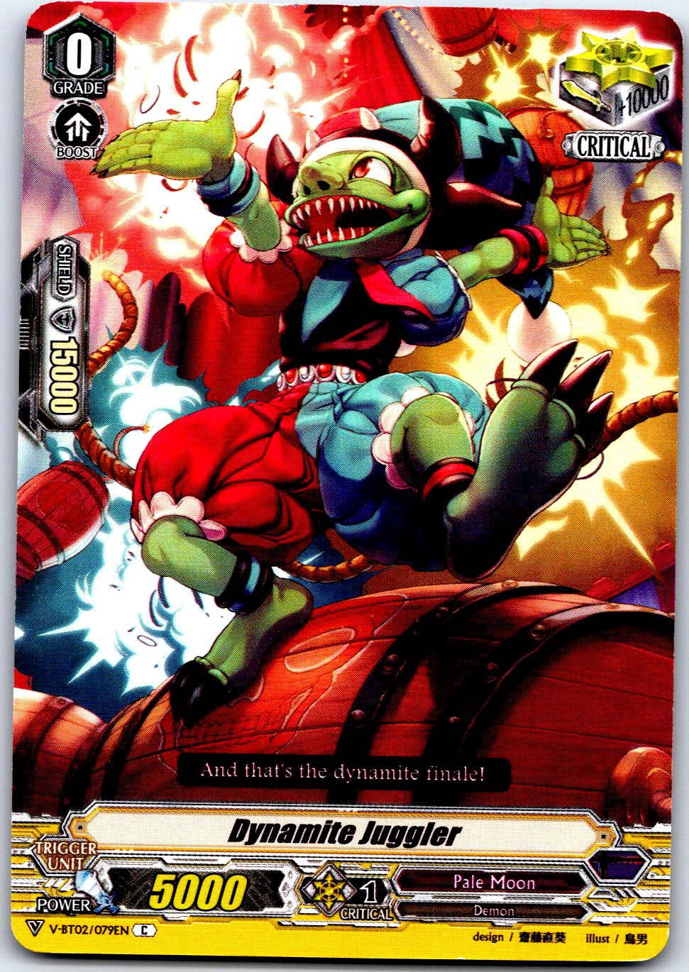 DYNAMITE JUGGLER V-BT02/079EN C CARDFIGHT!! VANGUARD MP