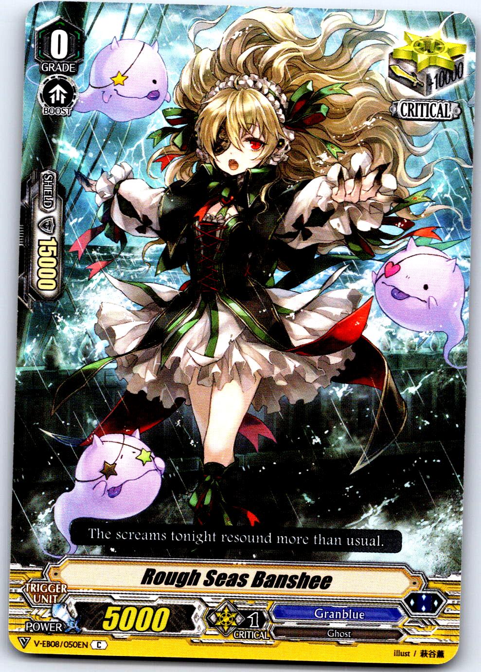 ROUGH SEAS BANSHEE V-EB08/050EN C CARDFIGHT!! VANGUARD MP