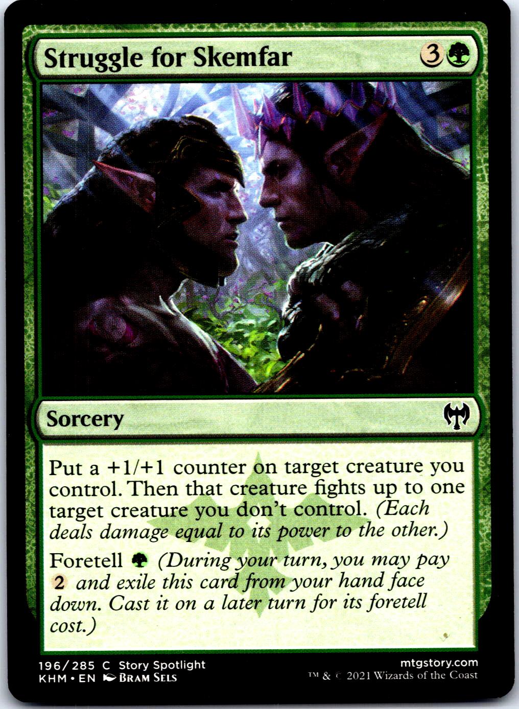 STRUGGLE FOR SKEMFAR 196 C MAGIC: THE GATHERING MP