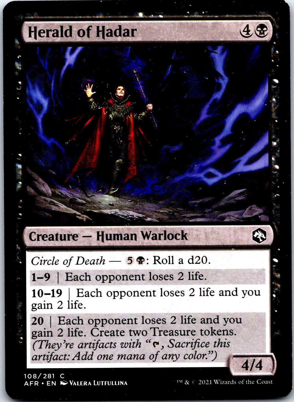 HERALD OF HADAR 108 C MAGIC: THE GATHERING MP