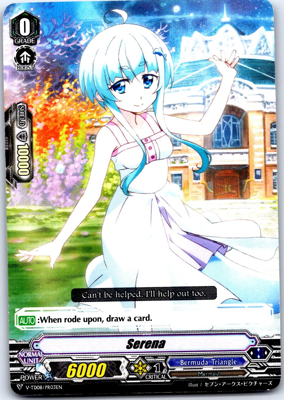 SERENA V-TD08/PR03EN P CARDFIGHT!! VANGUARD MP