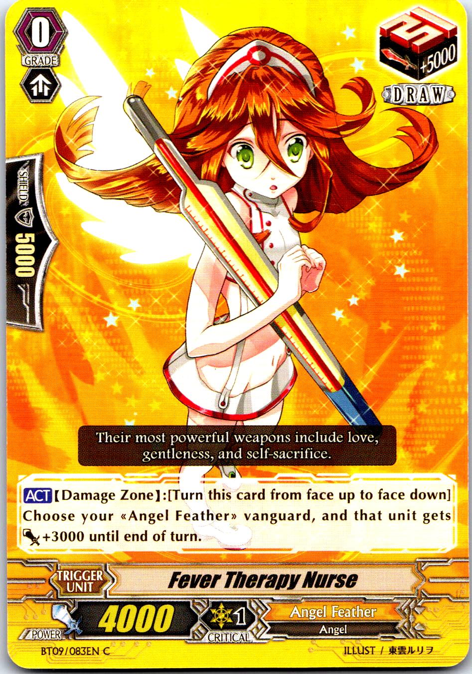FEVER THERAPY NURSE BT09/083EN C CARDFIGHT!! VANGUARD MP