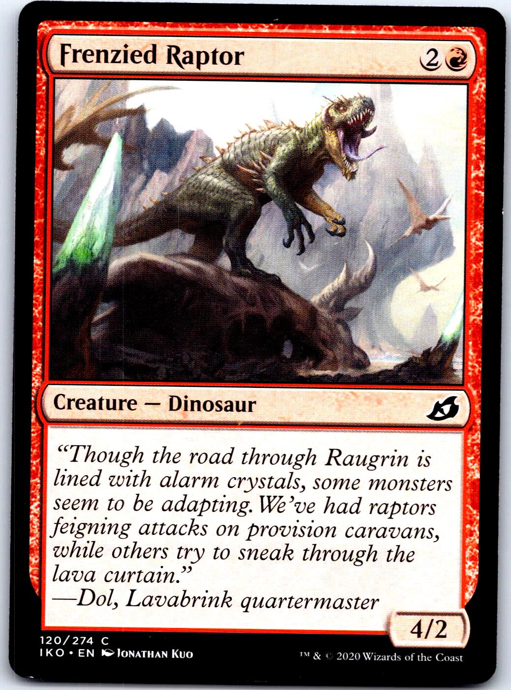 FRENZIED RAPTOR 120 C MAGIC: THE GATHERING MP