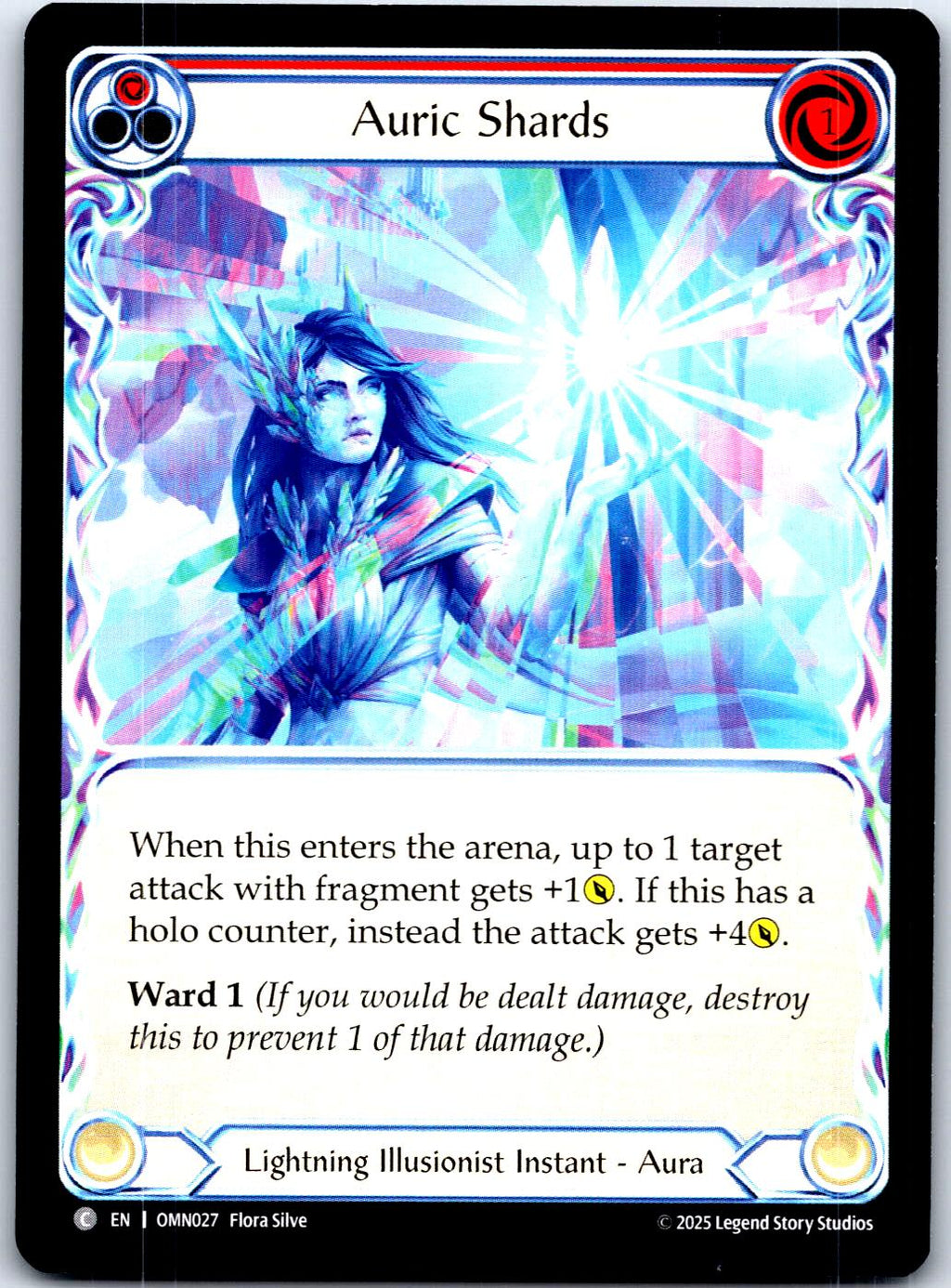 AURIC SHARDS (RED) OMN027 C FLESH AND BLOOD MP