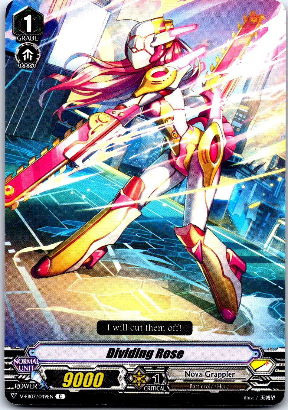 DIVIDING ROSE V-EB07/049EN C CARDFIGHT!! VANGUARD MP