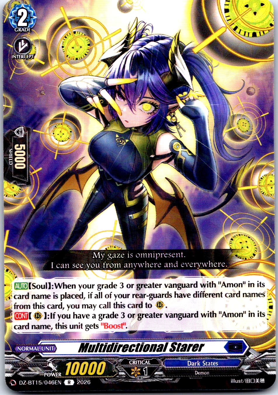 MULTIDIRECTIONAL STARER DZ-BT15/046EN R CARDFIGHT!! VANGUARD LP