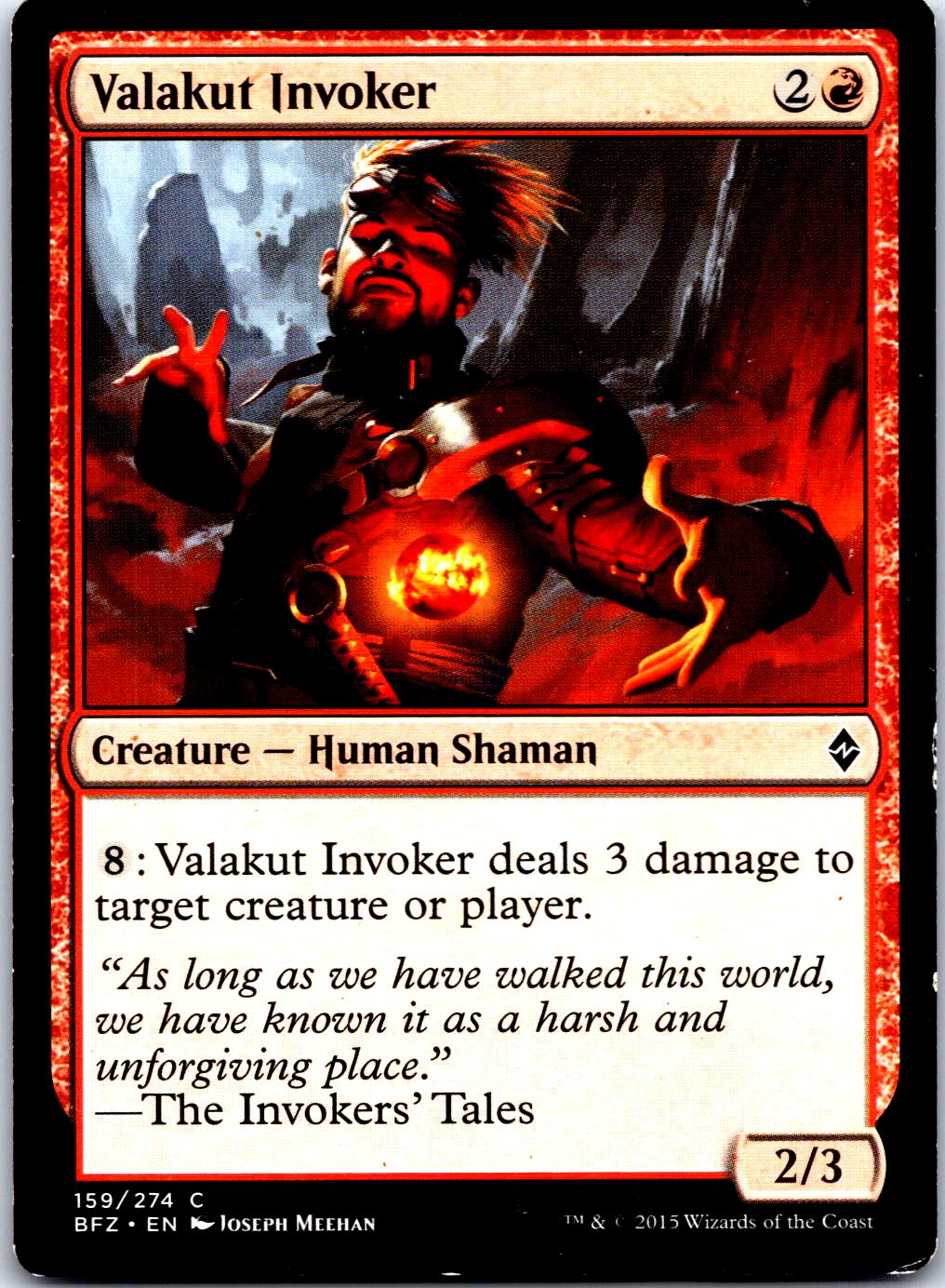 VALAKUT INVOKER 159 C MAGIC: THE GATHERING MP