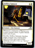 SELFLESS SAMURAI 35 UC MAGIC: THE GATHERING MP