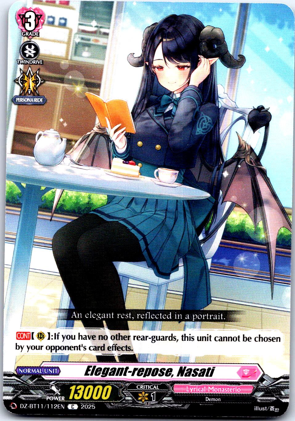 ELEGANT-REPOSE, NASATI DZ-BT11/112EN C CARDFIGHT!! VANGUARD MP