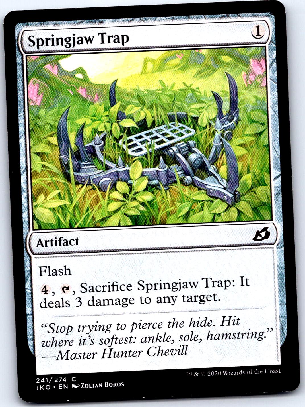 SPRINGJAW TRAP 241 C MAGIC: THE GATHERING MP