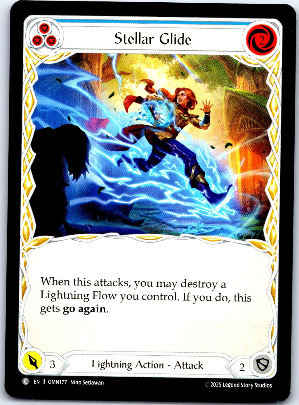 STELLAR GLIDE (BLUE) OMN177 C FLESH AND BLOOD MP