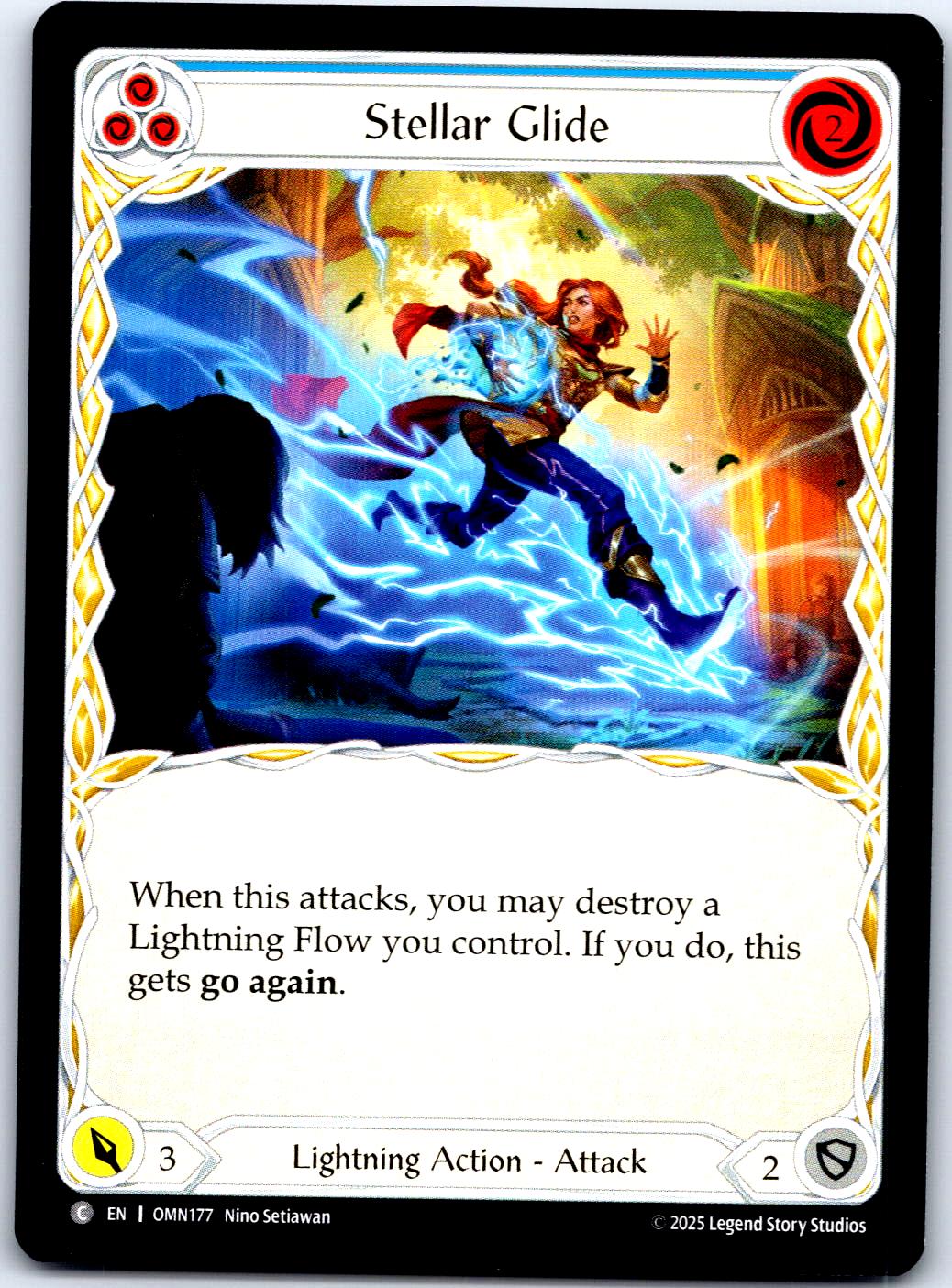 STELLAR GLIDE (BLUE) OMN177 C FLESH AND BLOOD MP