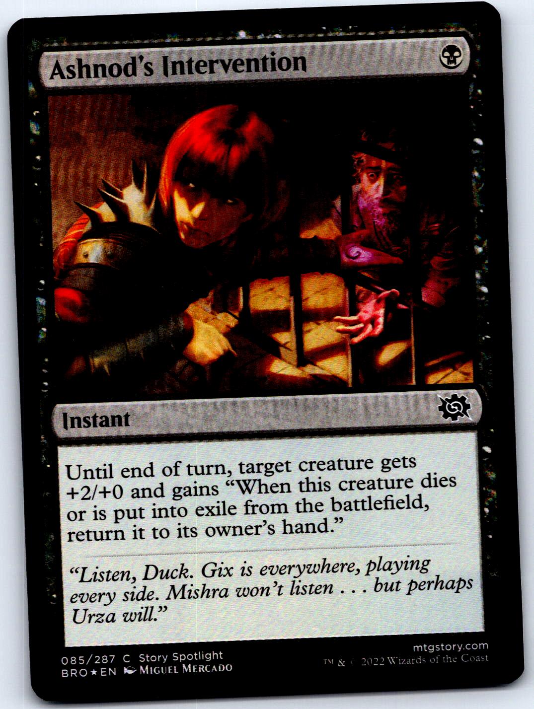 ASHNOD'S INTERVENTION 85 C MAGIC: THE GATHERING MP