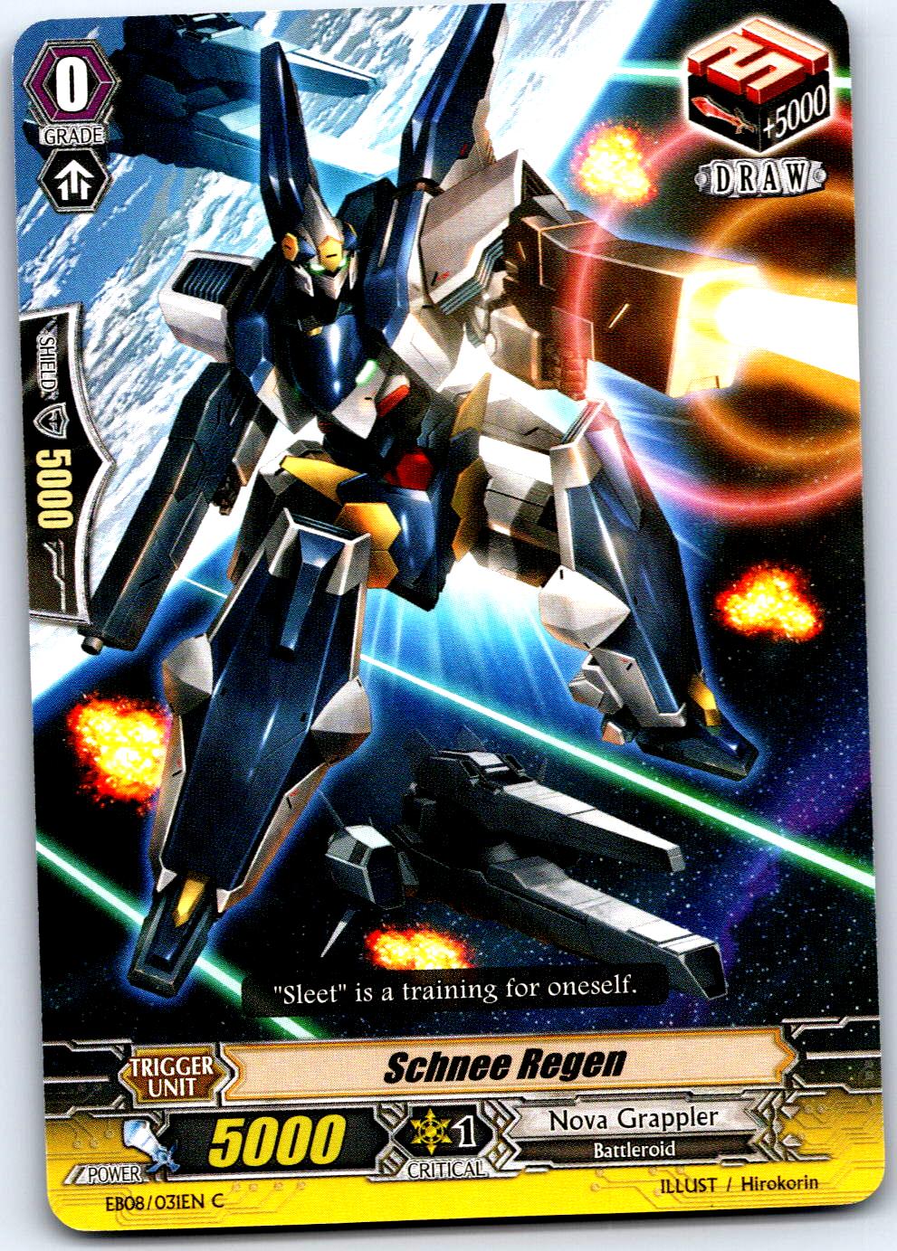 SCHNEE REGEN EB08/031EN C CARDFIGHT!! VANGUARD MP