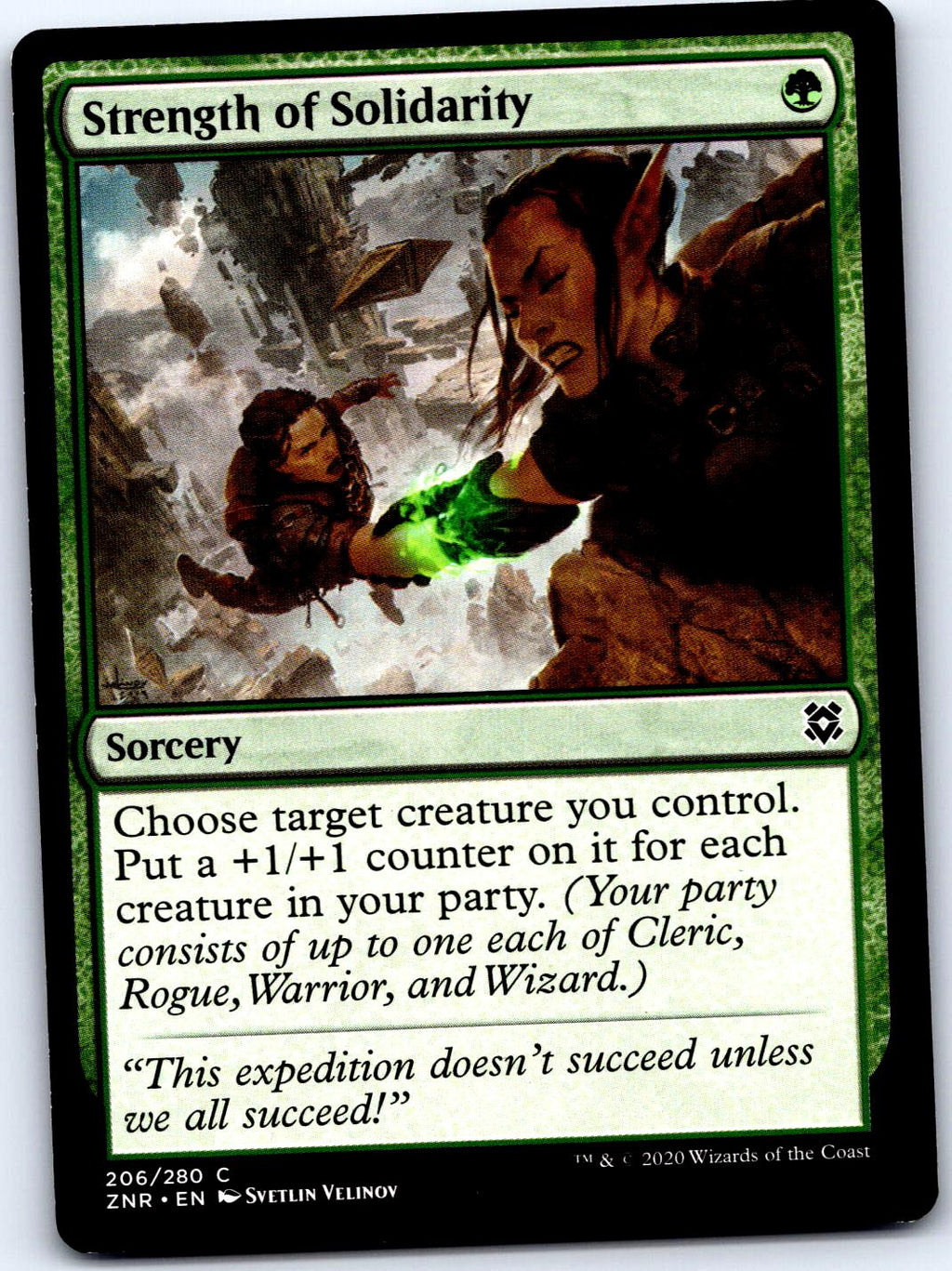 STRENGTH OF SOLIDARITY 206 C MAGIC: THE GATHERING MP