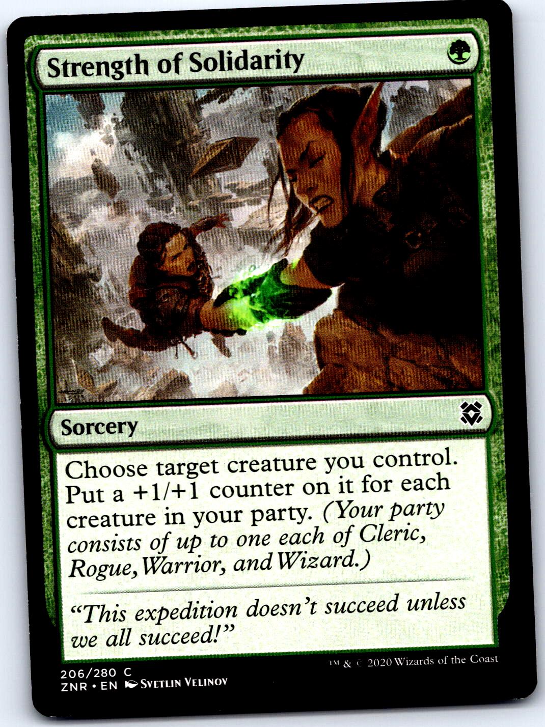 STRENGTH OF SOLIDARITY 206 C MAGIC: THE GATHERING MP