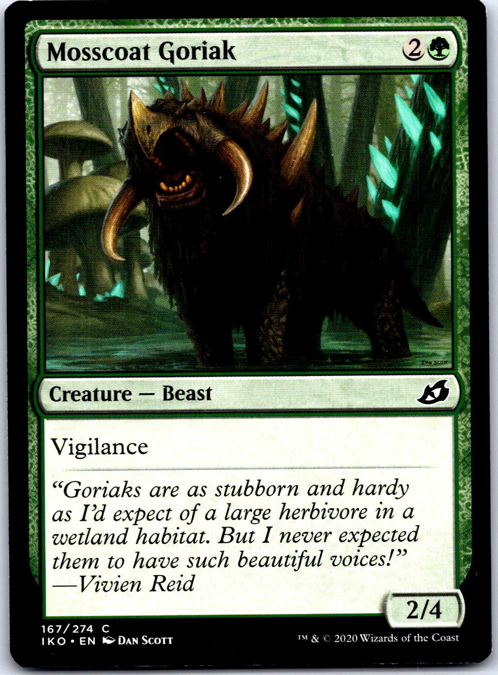 MOSSCOAT GORIAK 167 C MAGIC: THE GATHERING MP