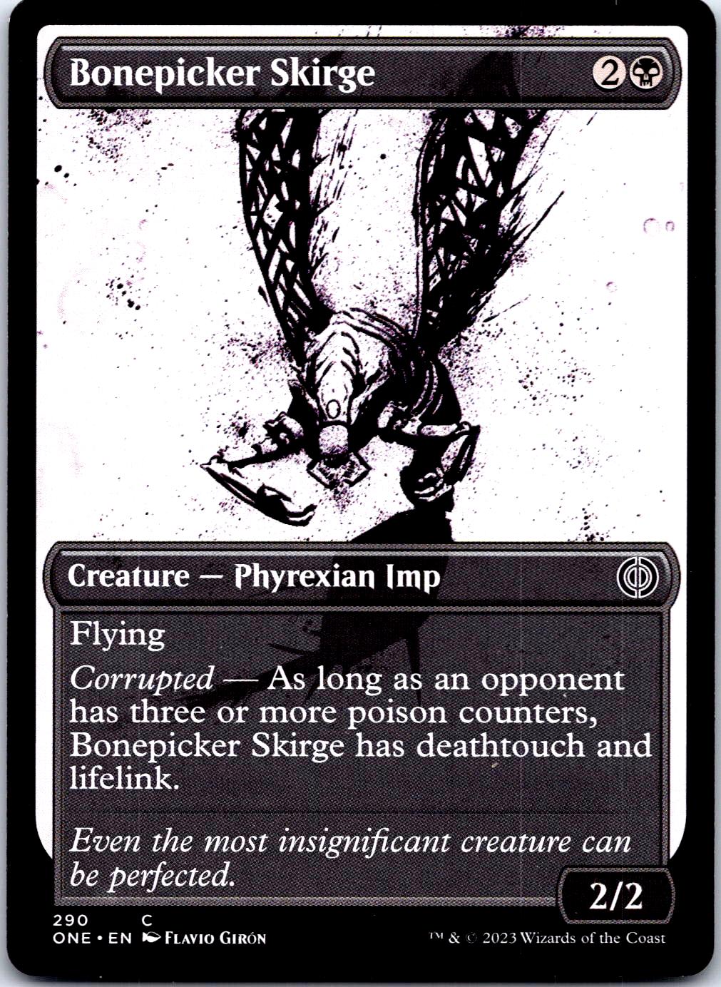 BONEPICKER SKIRGE (SHOWCASE) 290 C MAGIC: THE GATHERING MP
