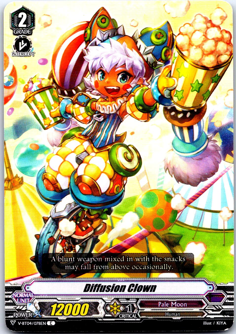 DIFFUSION CLOWN V-BT04/078EN C CARDFIGHT!! VANGUARD MP