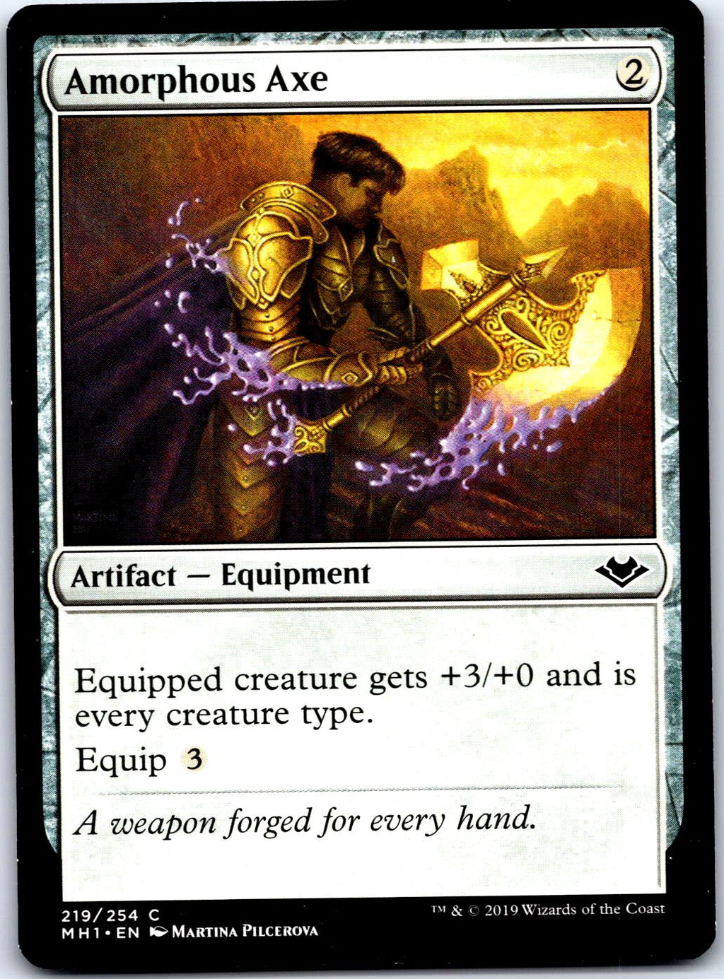 AMORPHOUS AXE 219 C MAGIC: THE GATHERING MP