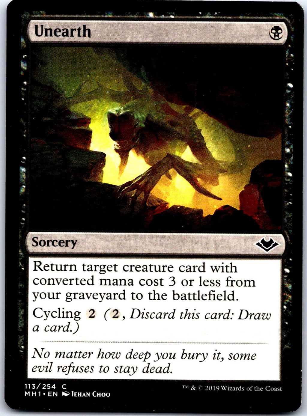 UNEARTH 113 C MAGIC: THE GATHERING MP