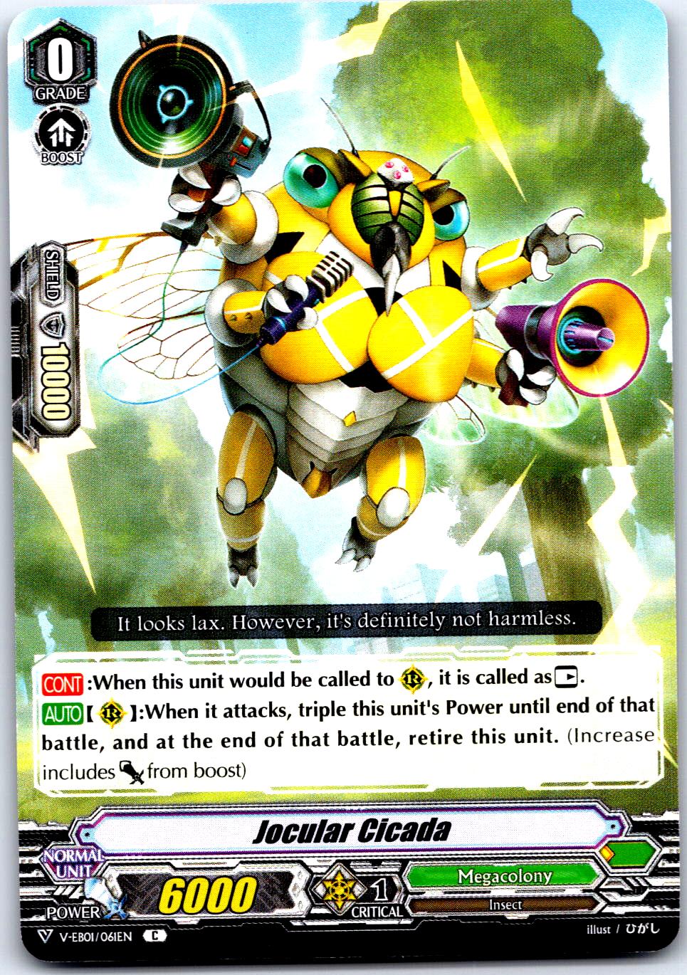 JOCULAR CICADA V-EB01/061EN C CARDFIGHT!! VANGUARD MP
