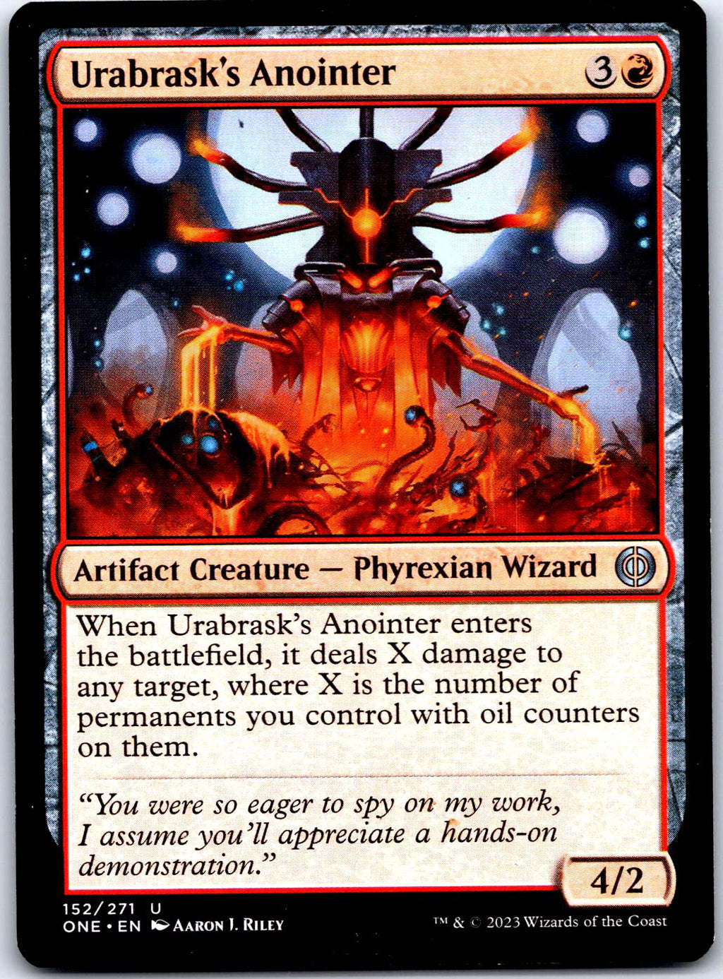 URABRASK'S ANOINTER 152 UC MAGIC: THE GATHERING MP