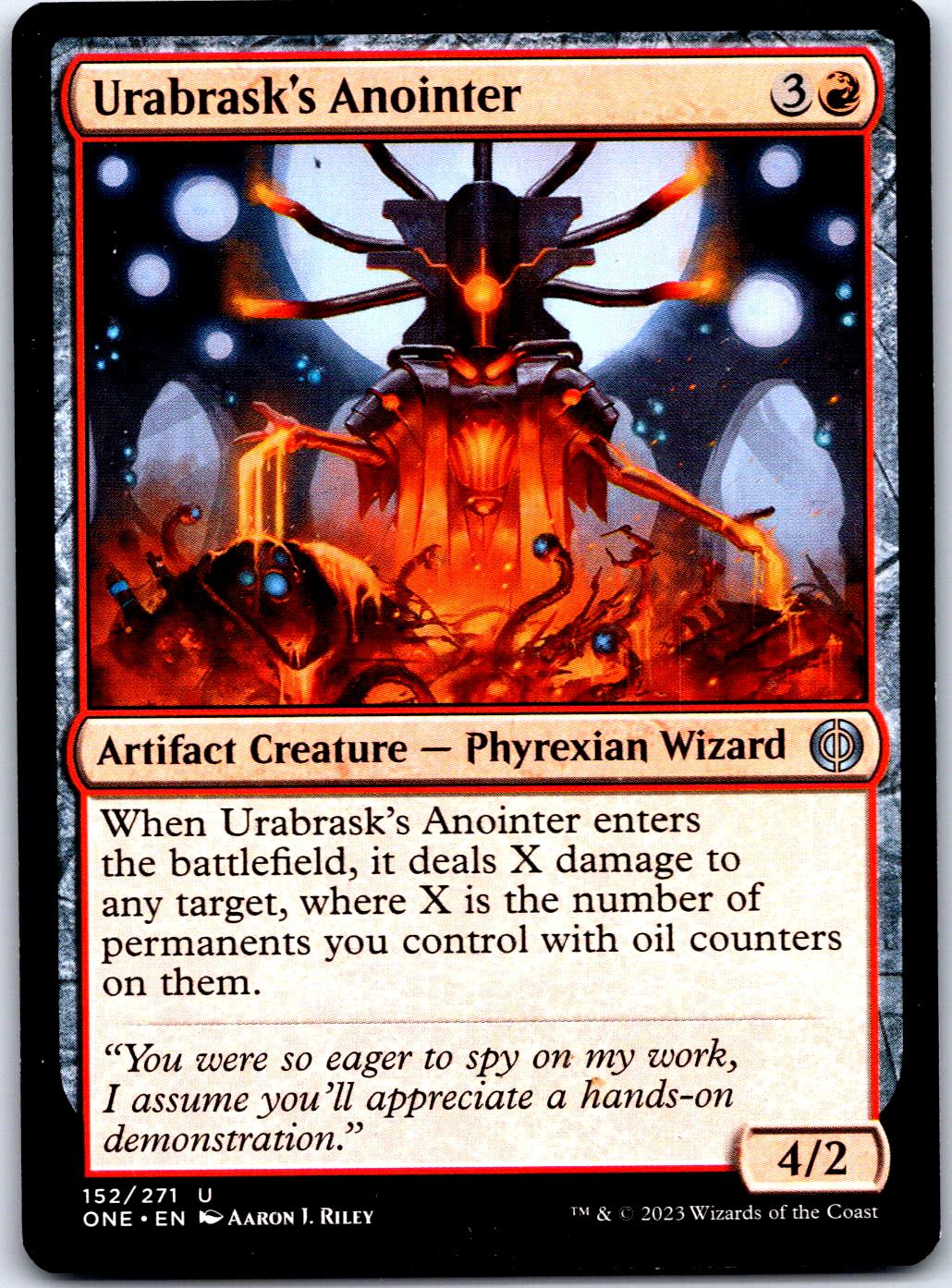URABRASK'S ANOINTER 152 UC MAGIC: THE GATHERING MP