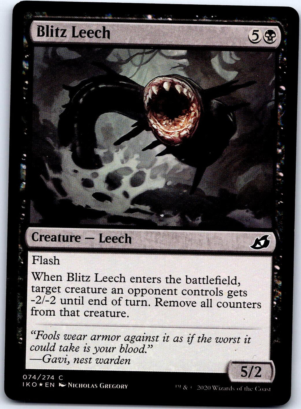 BLITZ LEECH 74 C MAGIC: THE GATHERING MP