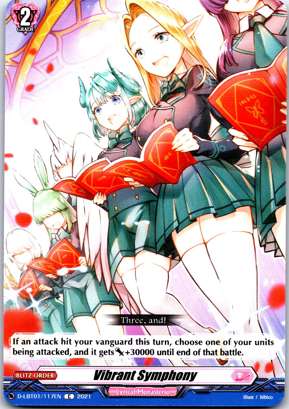 VIBRANT SYMPHONY D-LBT01/117EN C CARDFIGHT!! VANGUARD MP