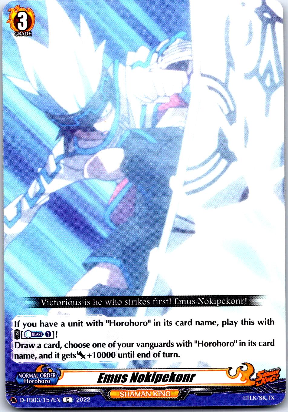 EMUS NOKIPEKONR D-TB03/157EN C CARDFIGHT!! VANGUARD MP