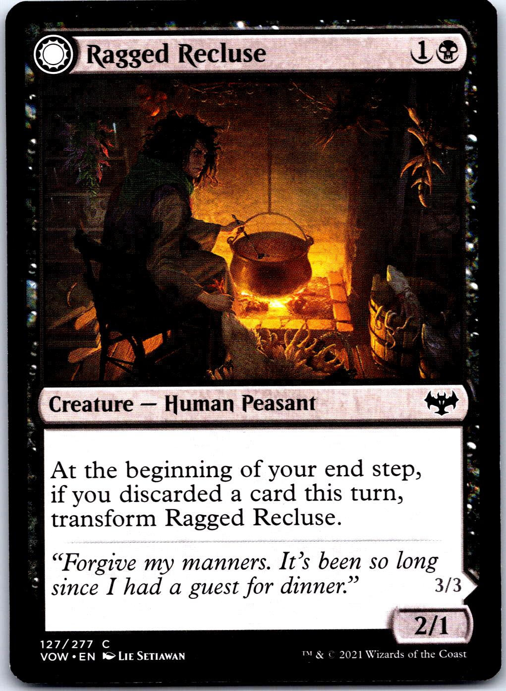 RAGGED RECLUSE 127 C MAGIC: THE GATHERING MP
