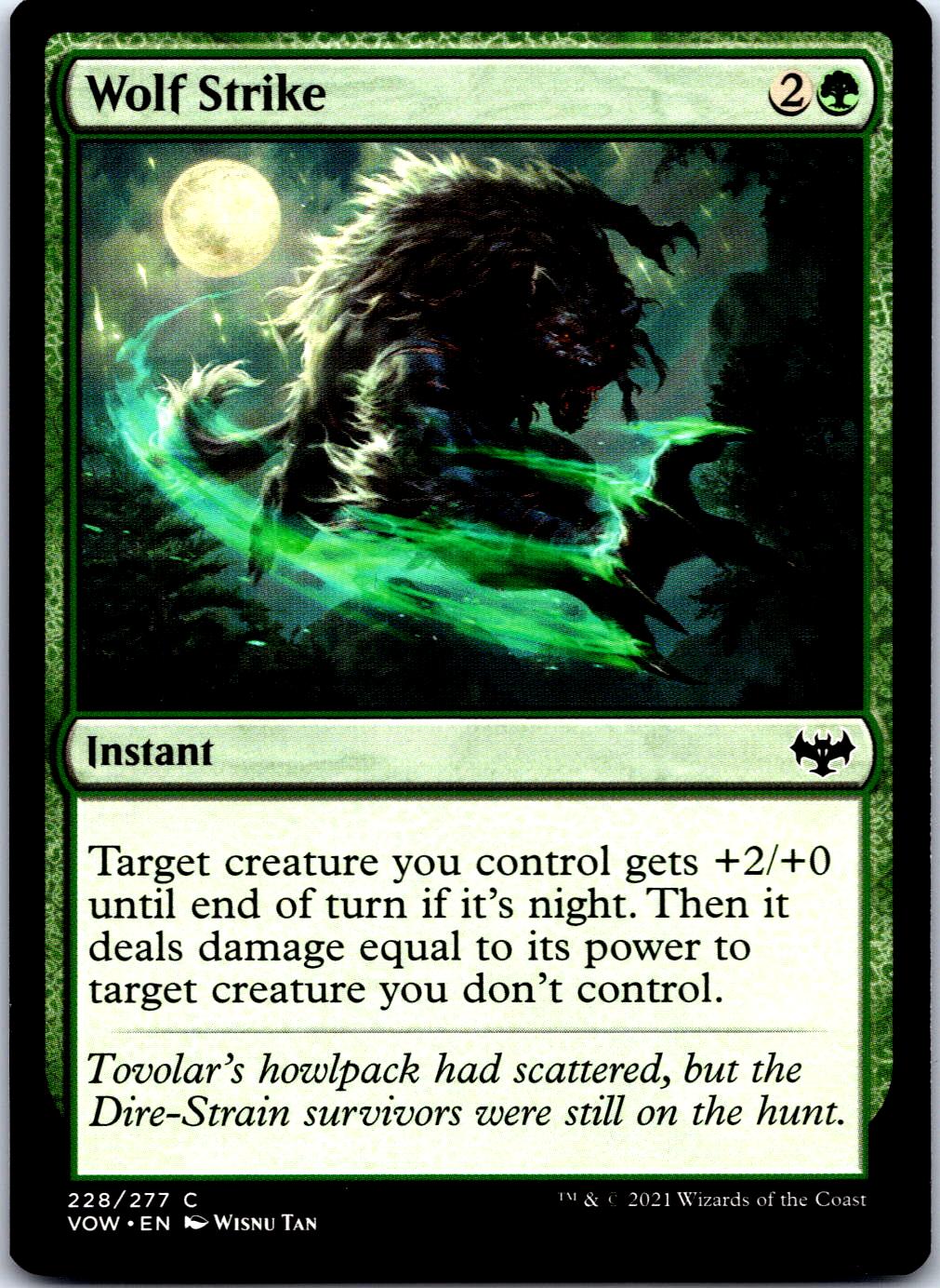 WOLF STRIKE 228 C MAGIC: THE GATHERING MP