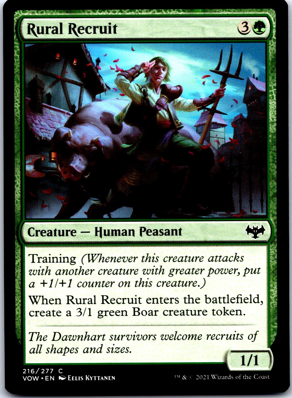 RURAL RECRUIT 216 C MAGIC: THE GATHERING MP