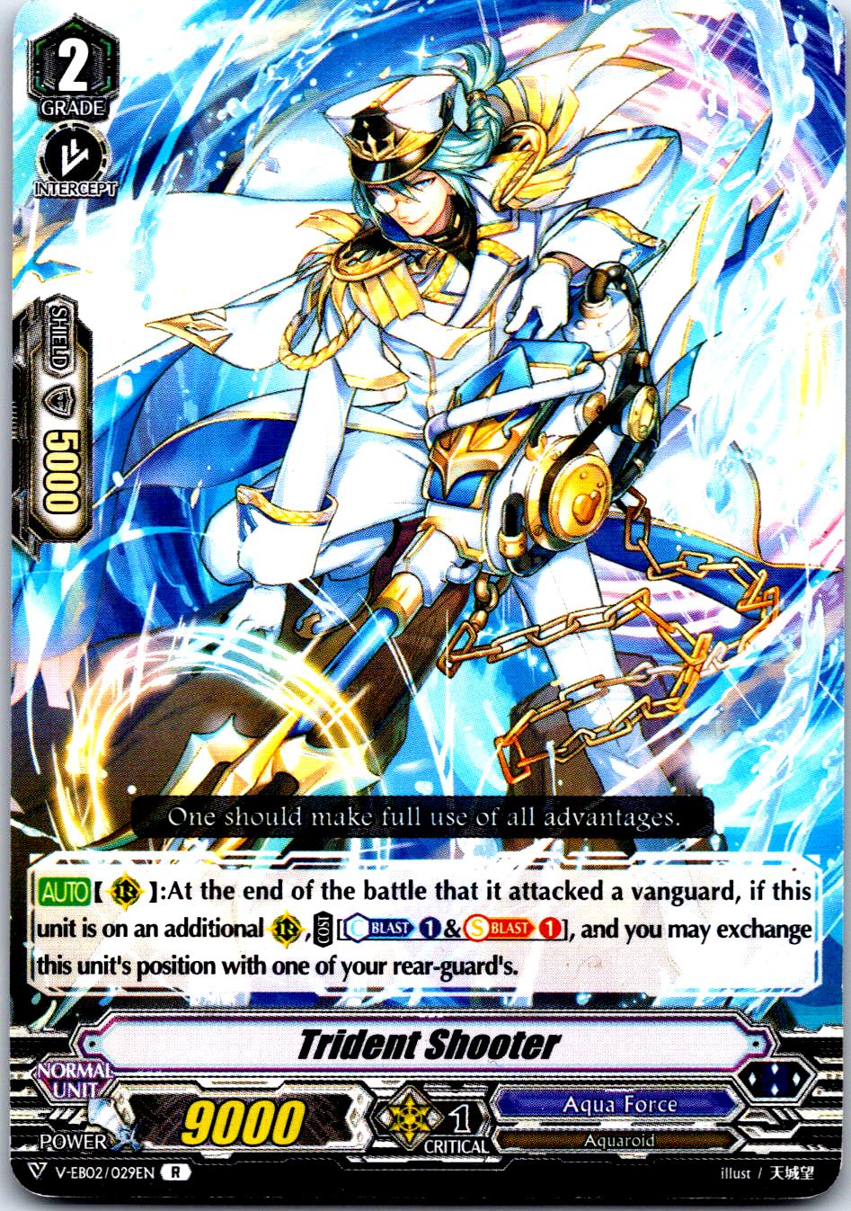 TRIDENT SHOOTER V-EB02/029EN R CARDFIGHT!! VANGUARD MP