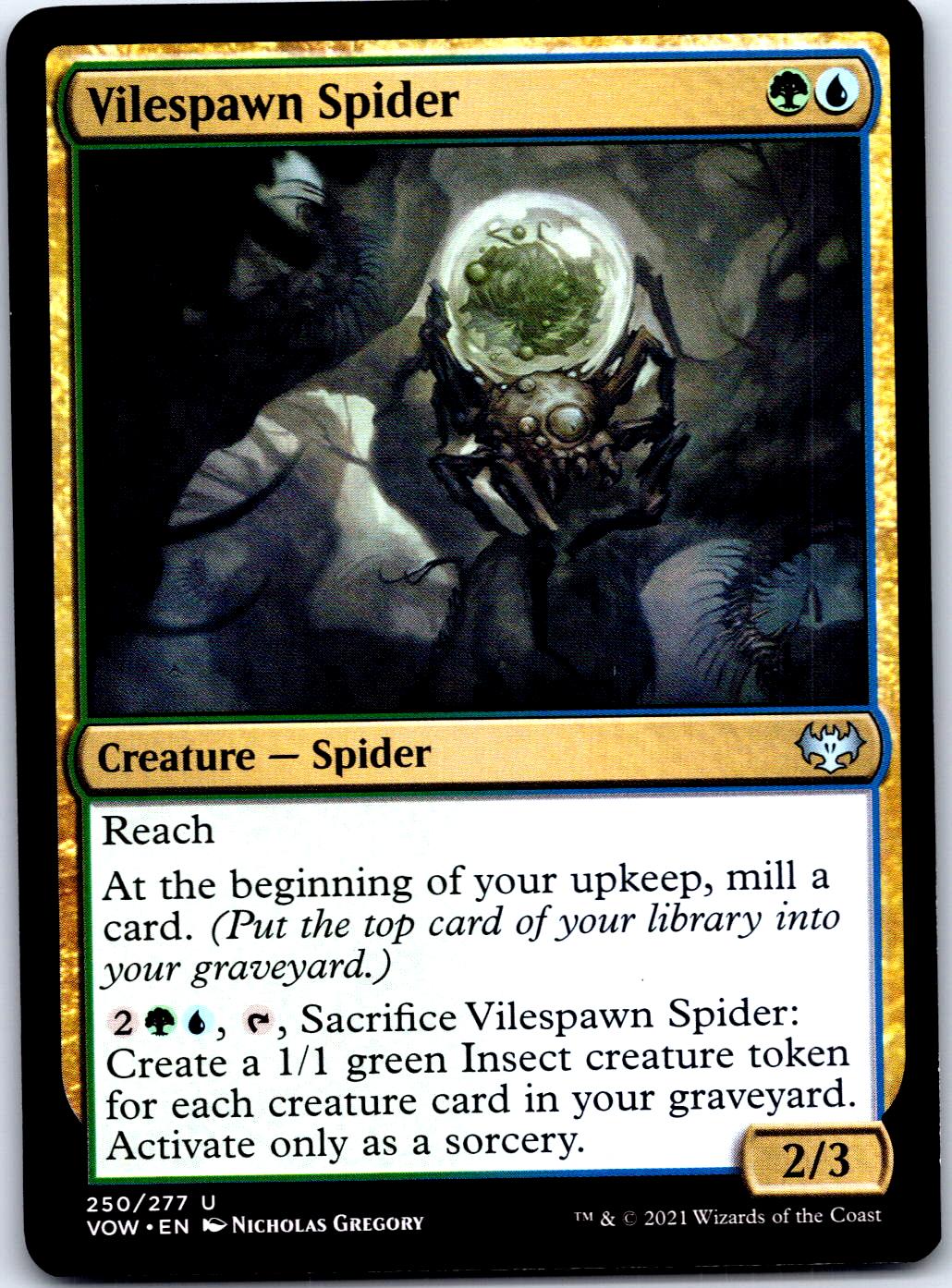 VILESPAWN SPIDER 250 UC MAGIC: THE GATHERING MP