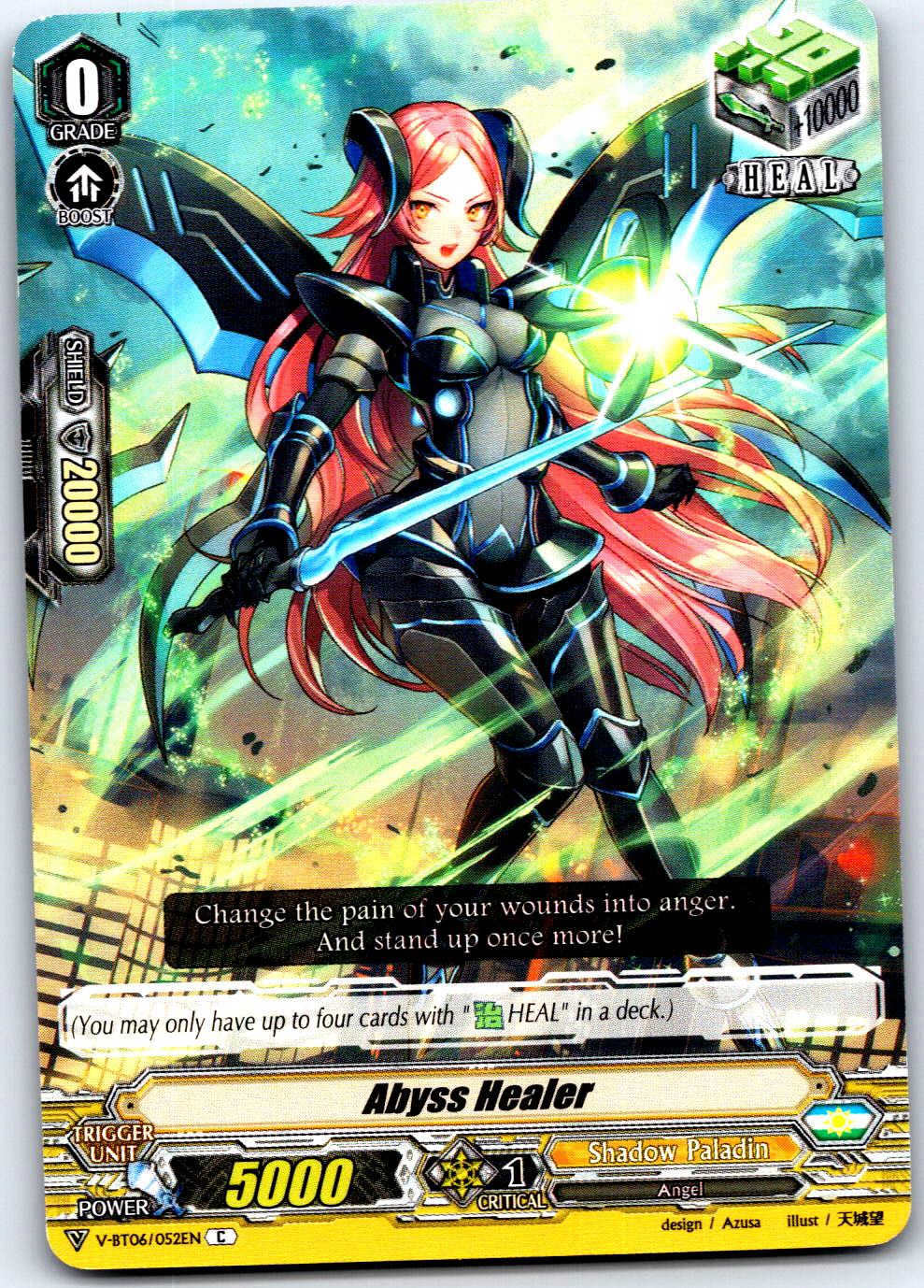 ABYSS HEALER V-BT06/052EN C CARDFIGHT!! VANGUARD MP