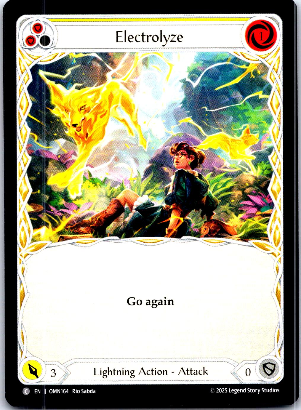 ELECTROLYZE (YELLOW) OMN164 C FLESH AND BLOOD MP