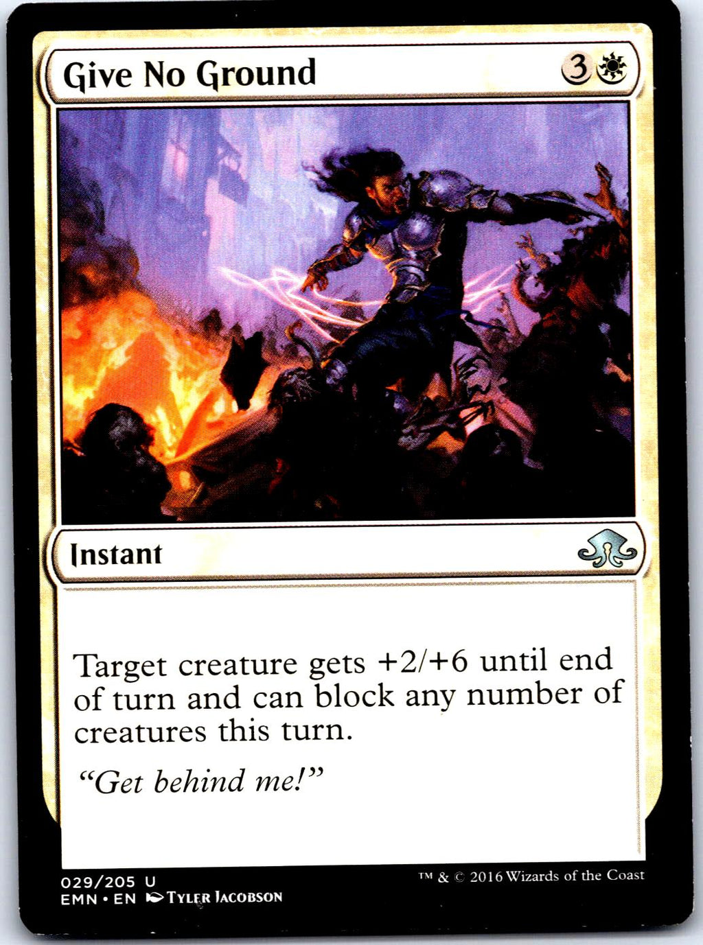 GIVE NO GROUND 29 UC MAGIC: THE GATHERING MP
