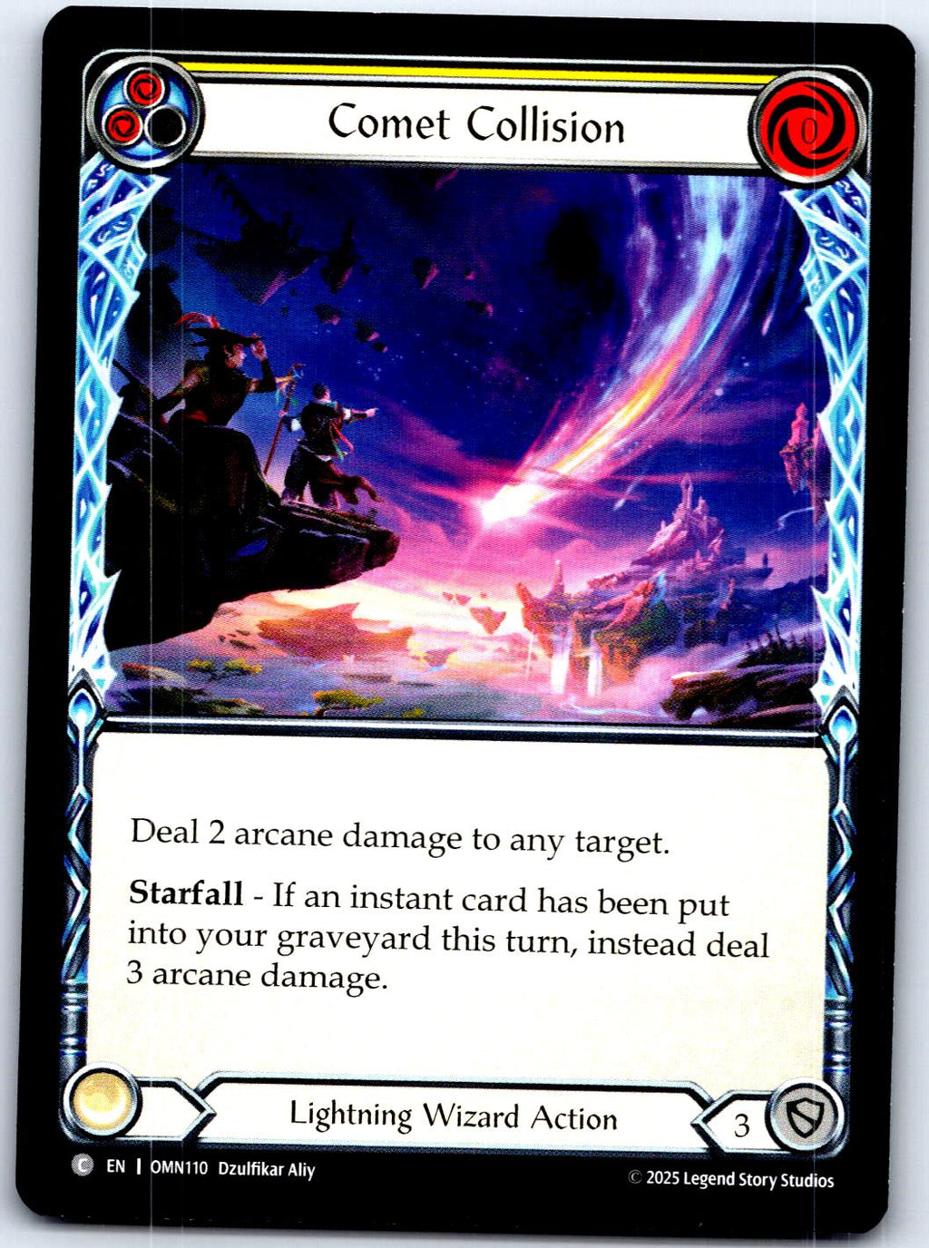 COMET COLLISION (YELLOW) OMN110 C FLESH AND BLOOD MP
