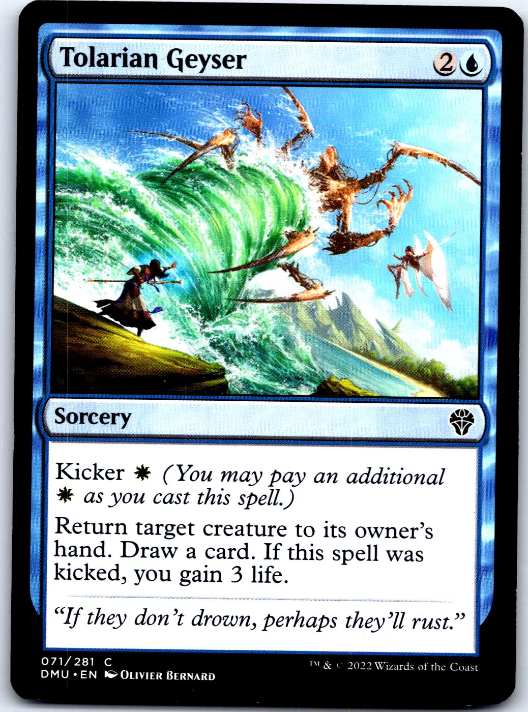 TOLARIAN GEYSER 71 C MAGIC: THE GATHERING MP
