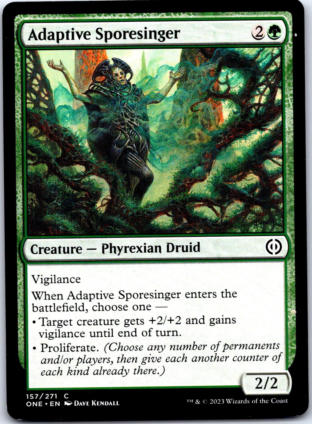 ADAPTIVE SPORESINGER 157 C MAGIC: THE GATHERING MP