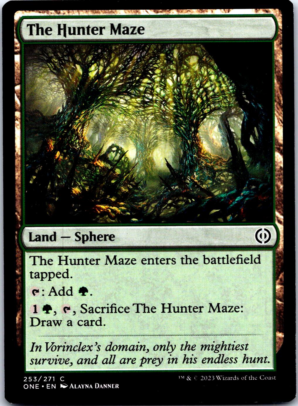 THE HUNTER MAZE 253 C MAGIC: THE GATHERING MP